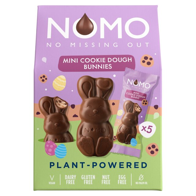 NOMO Cookie Dough 5-Pack Bunnies