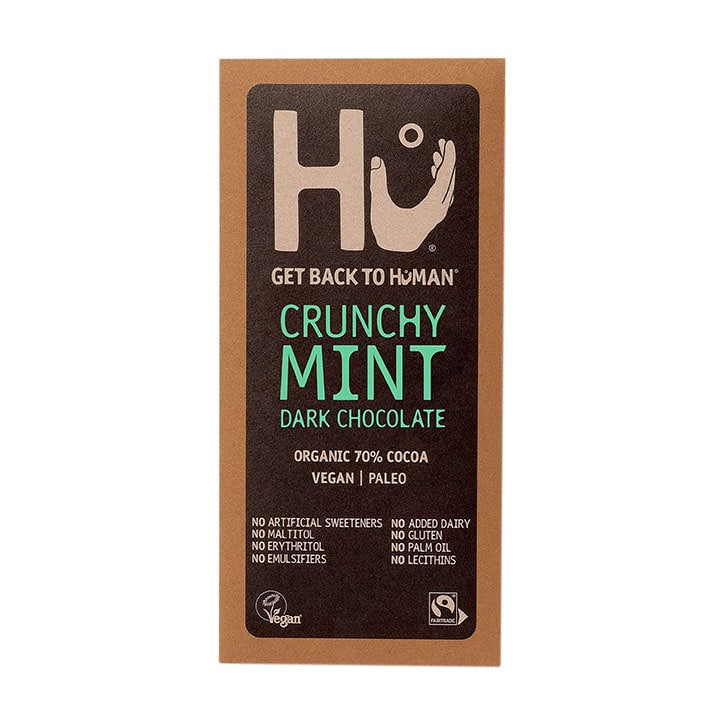 HU Crunchy Mint Dark Chocolate Bar 60g