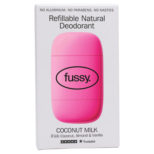 Fussy Refillable Natural Deodorant Coconut Milk 40g