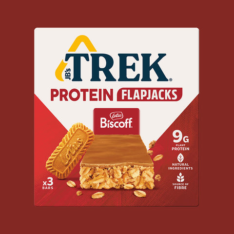 Trek Biscoff Protein Flapjack 3 x 50g