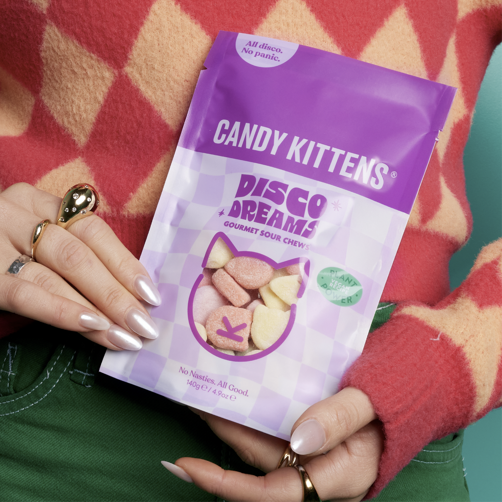 Candy Kittens Disco Dreams Gourmet Sour Chews 140g