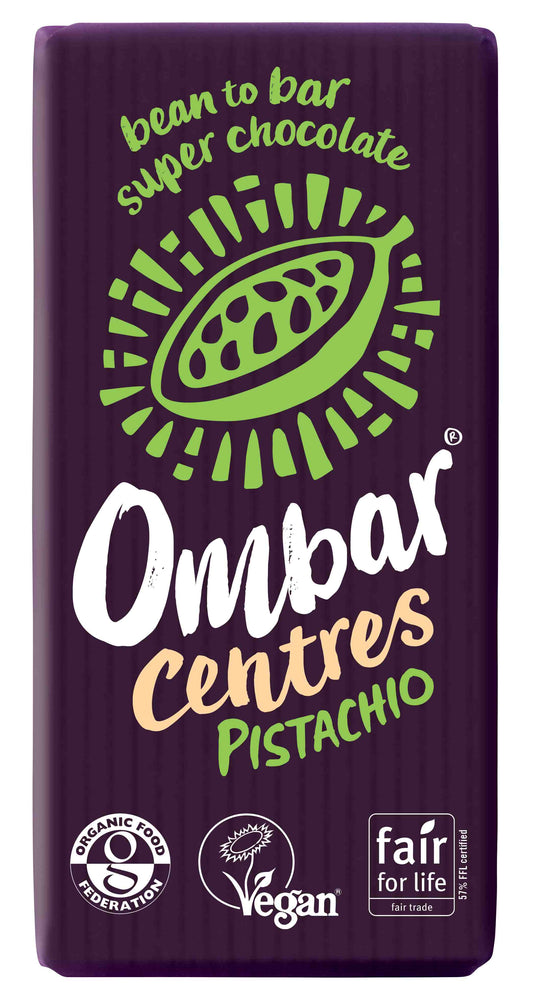 Ombar Centres Pistachio chocolate 70g