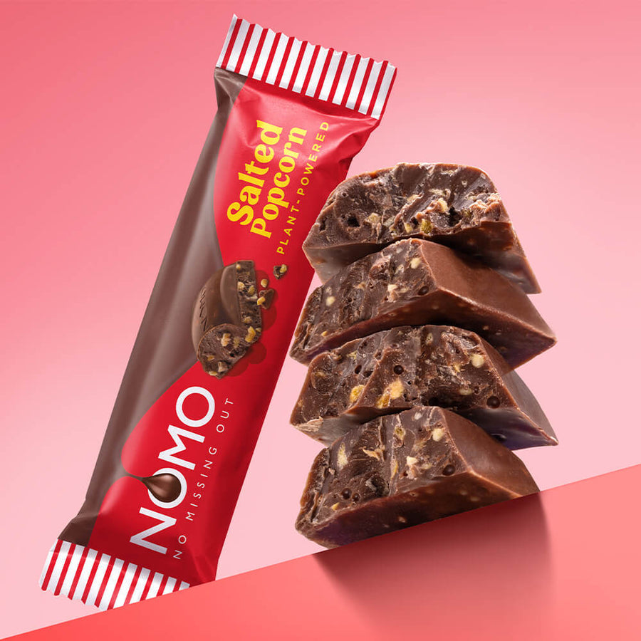 NOMO salted popcorn