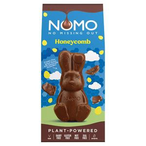 NOMO Honeycomb Bunny – Vegan Honeycomb Chocolate Easter Bunny (120g)