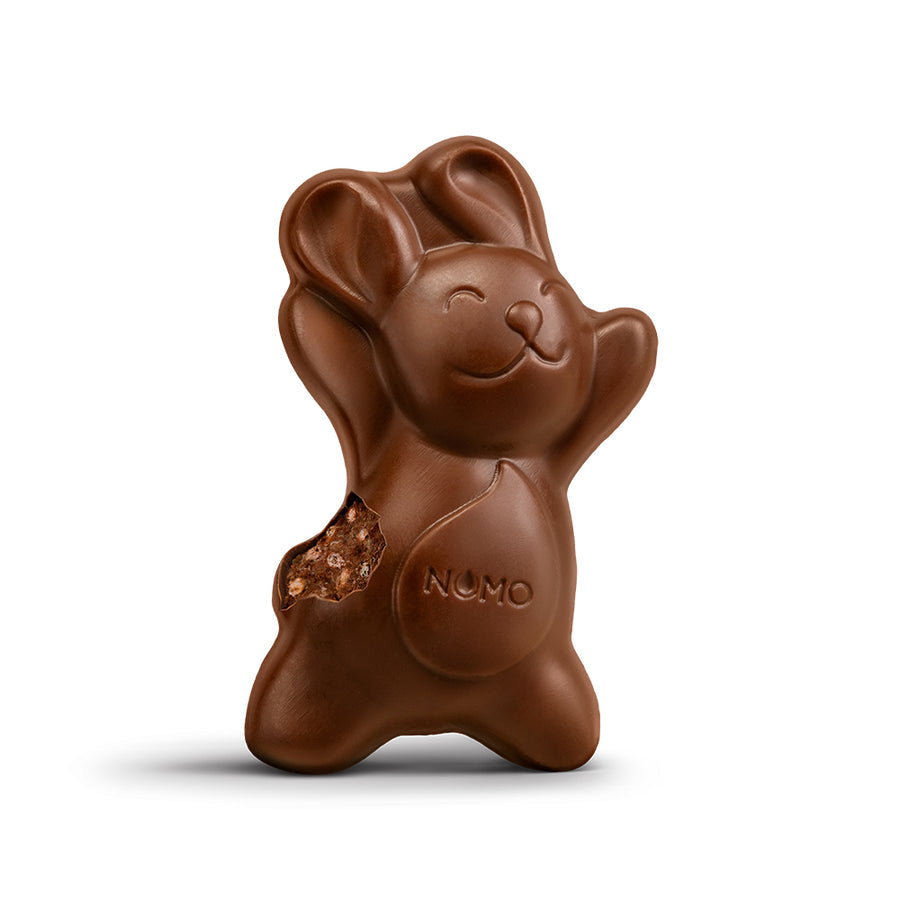 NOMO Crispy Toffee Bunny – Plant-Powered Easter Chocolate 25g