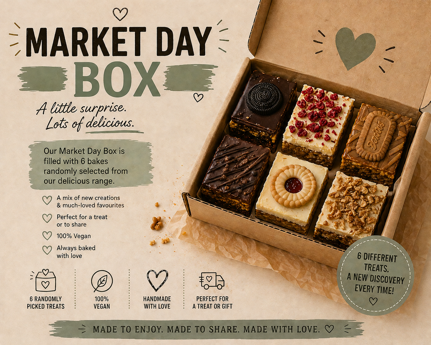 Market Day Box – A Curated Selection of Artisan Bakes