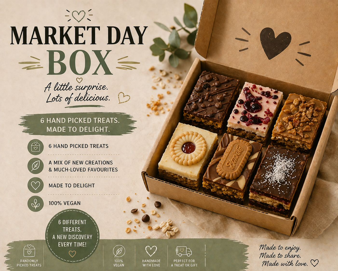 Market Day Box – A Curated Selection of Artisan Bakes