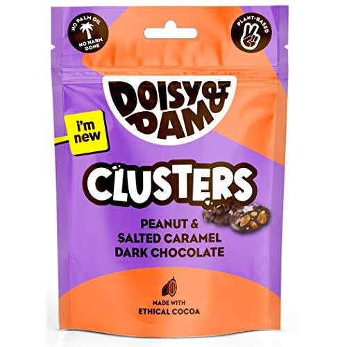 Doisy & Dam Peanut and Salted Caramel Clusters 80g