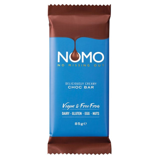 NOMO Vegan Creamy Choc Bar 85g