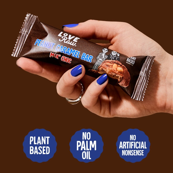 Love Raw M:lk® Choc Peanut Caramel Bar 40g