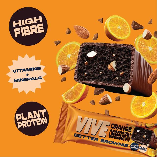 Vive Vegan Better Brownie- Orange Obsession 40g